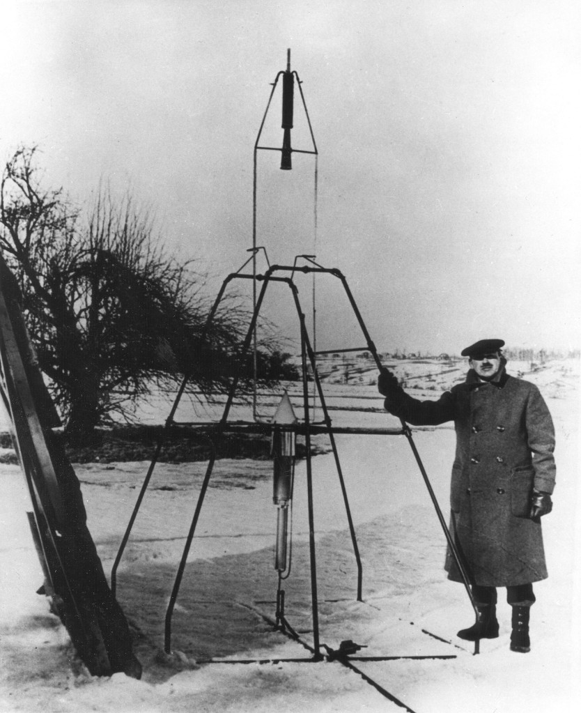 Title: Robert H. Goddard and Liquid-Fueled Rocket